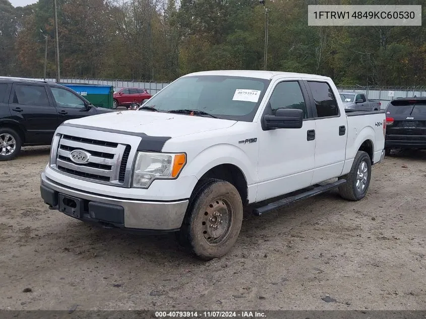 2009 Ford F-150 Xlt VIN: 1FTRW14849KC60530 Lot: 40793914