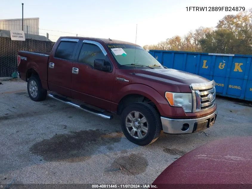 2009 Ford F-150 Xl/Xlt VIN: 1FTRW12889FB24879 Lot: 40811445