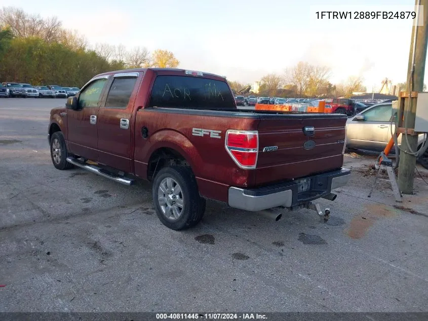 2009 Ford F-150 Xl/Xlt VIN: 1FTRW12889FB24879 Lot: 40811445