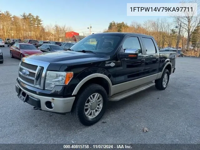 2009 Ford F-150 Fx4/King Ranch/Lariat/Platinum/Xl/Xlt VIN: 1FTPW14V79KA97711 Lot: 40815758