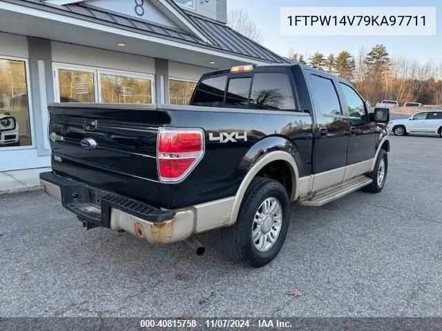 2009 Ford F-150 Fx4/King Ranch/Lariat/Platinum/Xl/Xlt VIN: 1FTPW14V79KA97711 Lot: 40815758