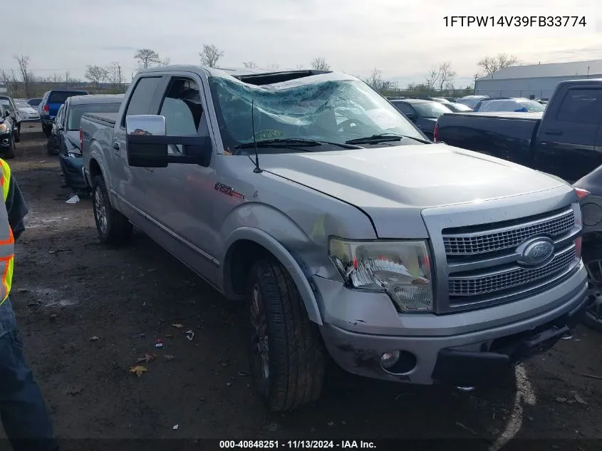 1FTPW14V39FB33774 2009 Ford F-150 Fx4/King Ranch/Lariat/Platinum/Xl/Xlt