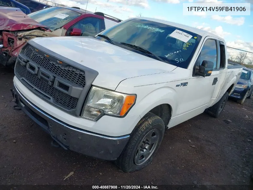 2009 Ford F-150 Xlt VIN: 1FTPX14V59FB41906 Lot: 40887908