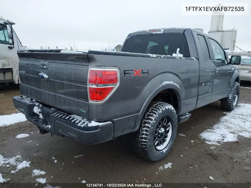 2010 Ford F150 Super Cab VIN: 1FTFX1EVXAFB72535 Lot: 12134741