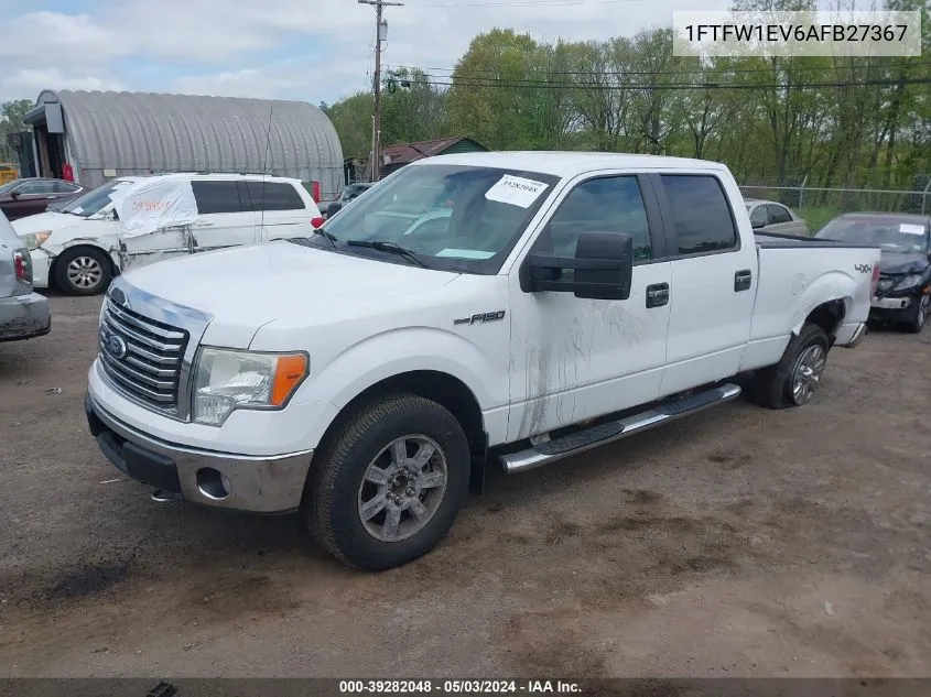 2010 Ford F-150 Fx4/Harley-Davidson/King Ranch/Lariat/Platinum/Xl/Xlt VIN: 1FTFW1EV6AFB27367 Lot: 39282048