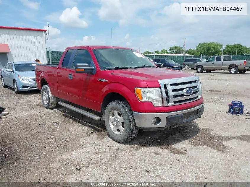 2010 Ford F-150 VIN: 1FTFX1EV9AFB04467 Lot: 39418375