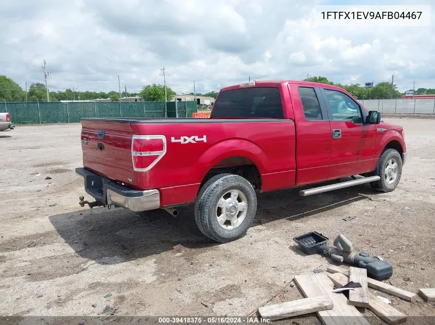 2010 Ford F-150 VIN: 1FTFX1EV9AFB04467 Lot: 39418375