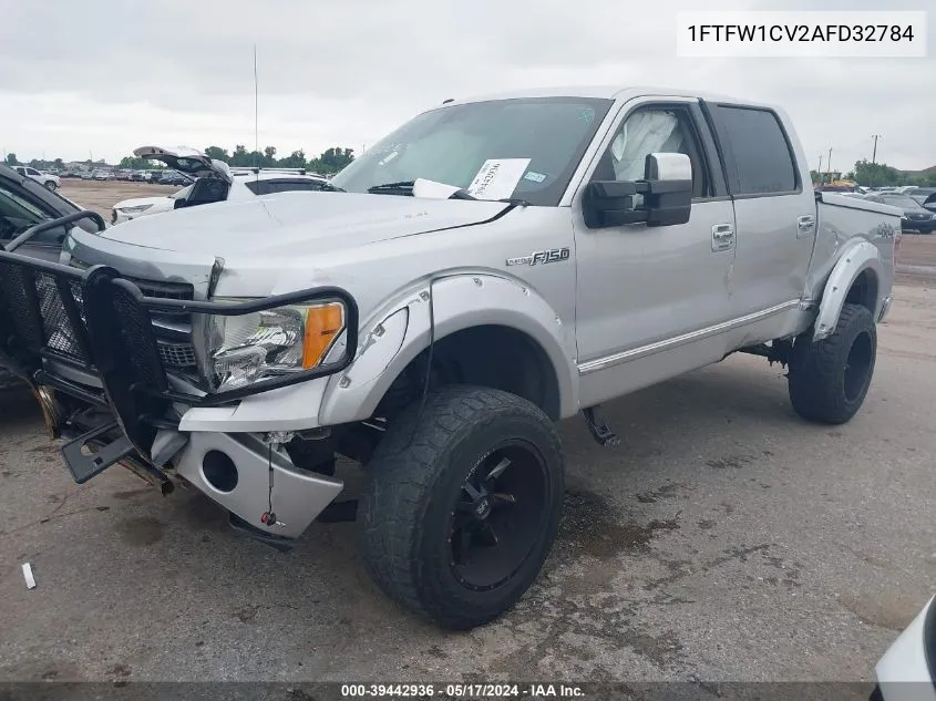 1FTFW1CV2AFD32784 2010 Ford F-150 Platinum