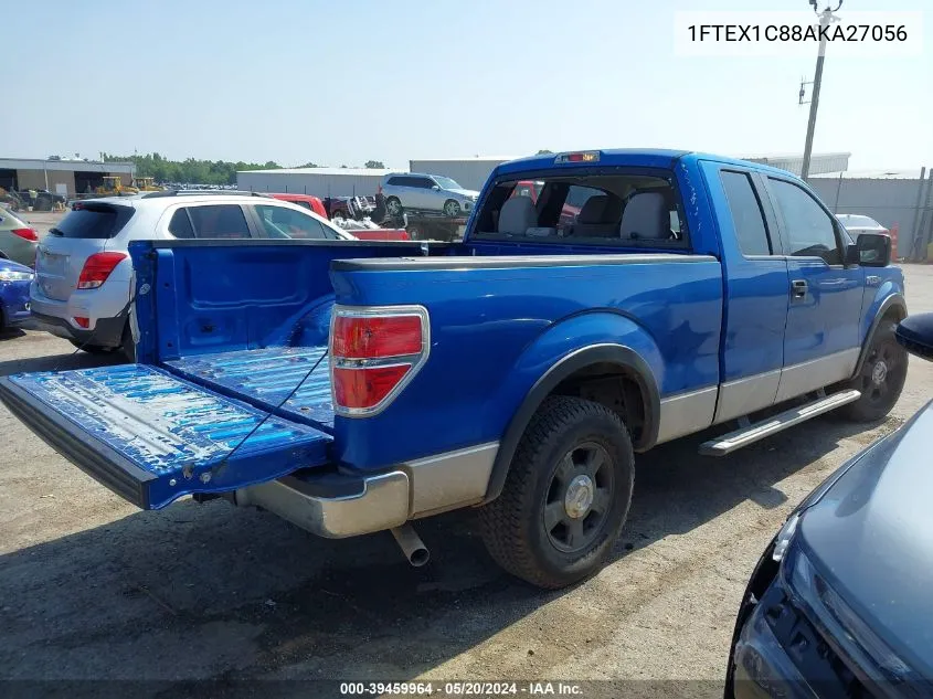 2010 Ford F-150 Fx2 Sport/Stx/Xl/Xlt VIN: 1FTEX1C88AKA27056 Lot: 39459964