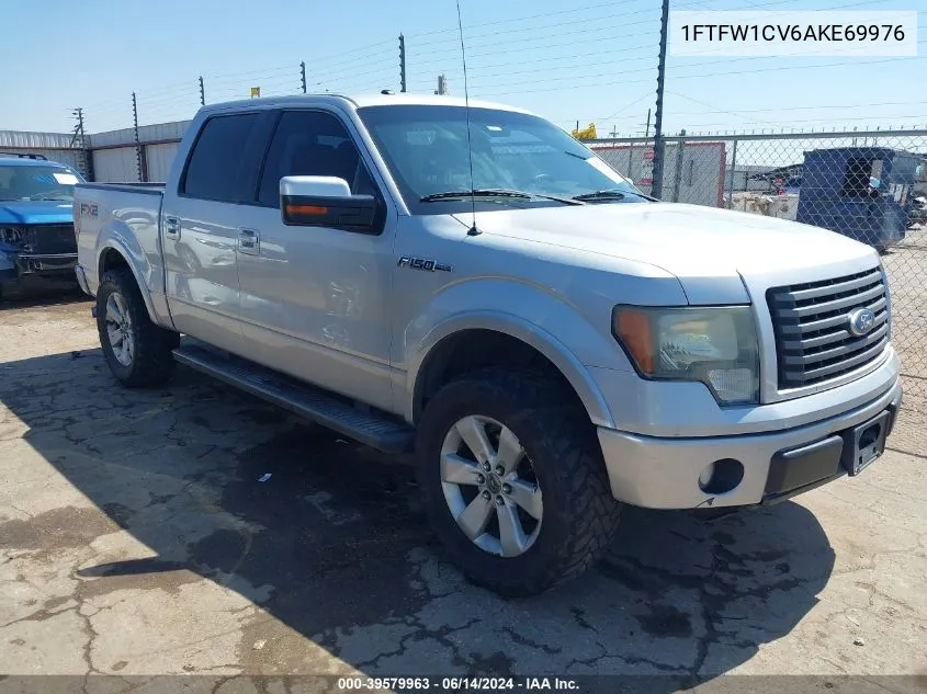 2010 Ford F-150 Fx2 Sport/Harley-Davidson/King Ranch/Lariat/Platinum/Xl/Xlt VIN: 1FTFW1CV6AKE69976 Lot: 39579963