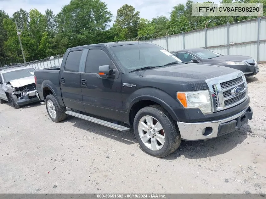 1FTFW1CV8AFB08290 2010 Ford F-150 Lariat/Xl/Xlt