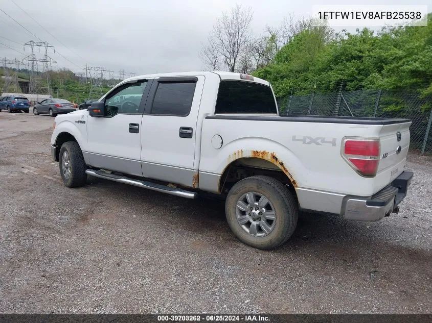 2010 Ford F-150 Fx4/Harley-Davidson/King Ranch/Lariat/Platinum/Xl/Xlt VIN: 1FTFW1EV8AFB25538 Lot: 39703262