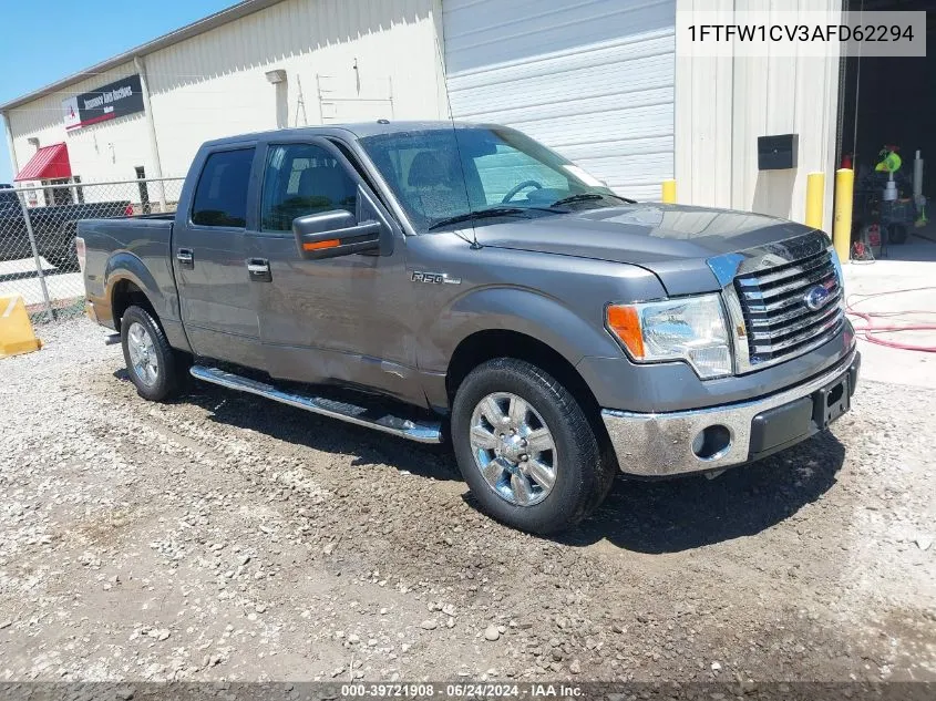 2010 Ford F-150 Fx2 Sport/Harley-Davidson/King Ranch/Lariat/Platinum/Xl/Xlt VIN: 1FTFW1CV3AFD62294 Lot: 39721908