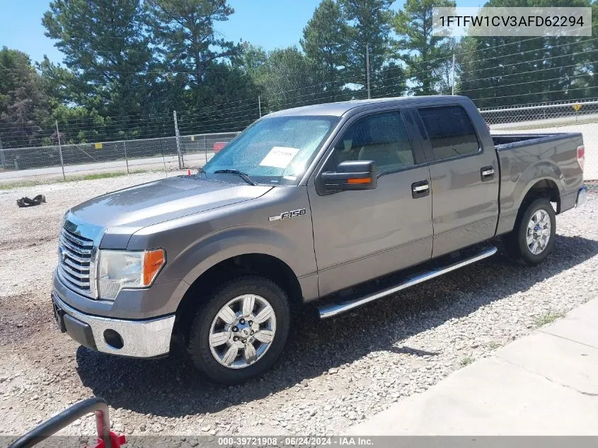 2010 Ford F-150 Fx2 Sport/Harley-Davidson/King Ranch/Lariat/Platinum/Xl/Xlt VIN: 1FTFW1CV3AFD62294 Lot: 39721908