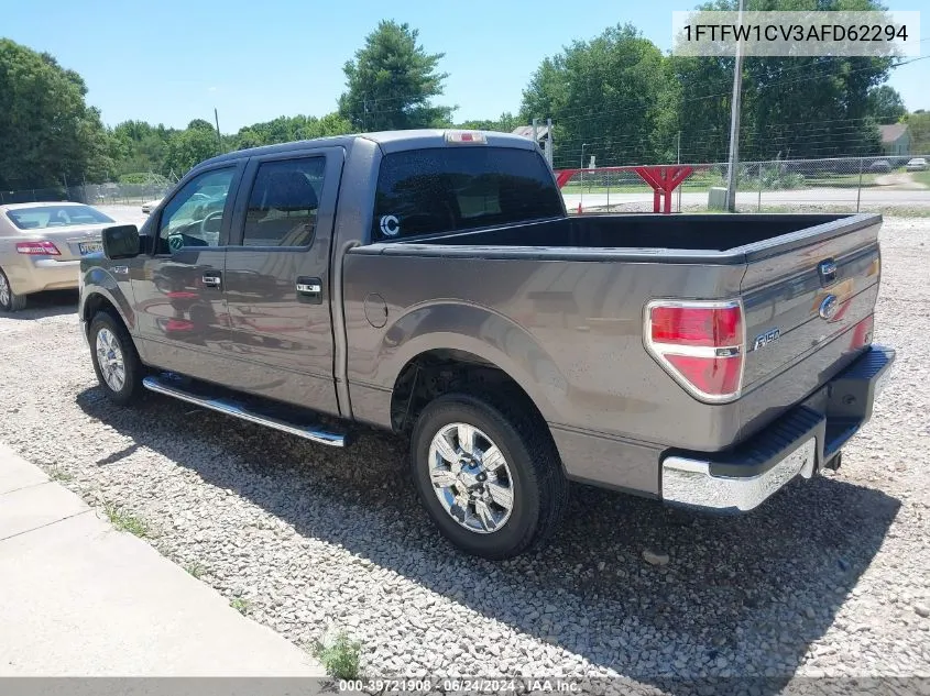 2010 Ford F-150 Fx2 Sport/Harley-Davidson/King Ranch/Lariat/Platinum/Xl/Xlt VIN: 1FTFW1CV3AFD62294 Lot: 39721908