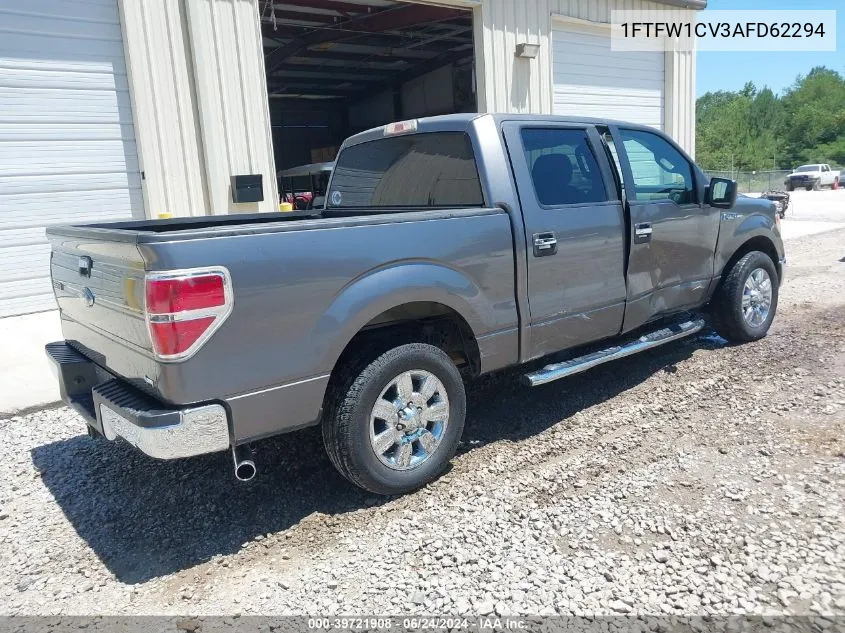 2010 Ford F-150 Fx2 Sport/Harley-Davidson/King Ranch/Lariat/Platinum/Xl/Xlt VIN: 1FTFW1CV3AFD62294 Lot: 39721908