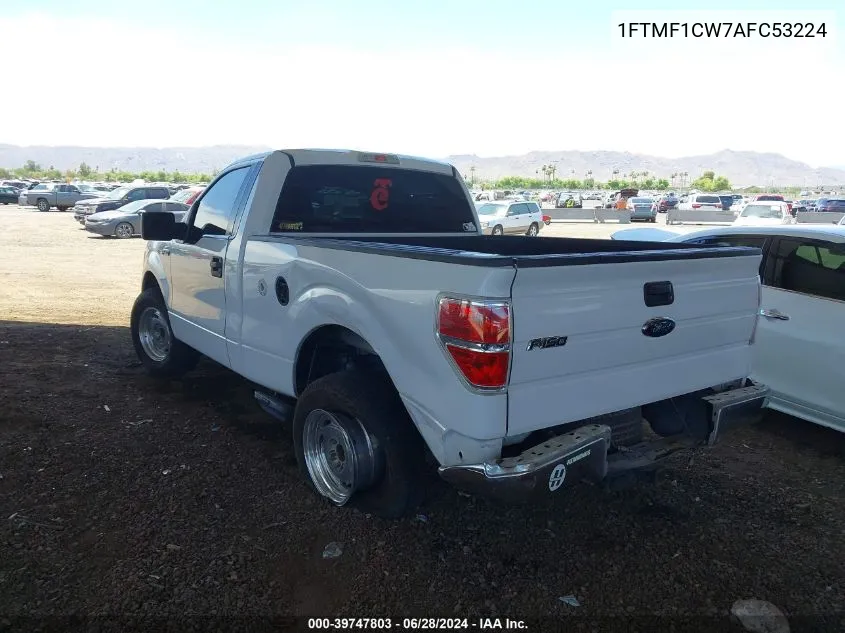 1FTMF1CW7AFC53224 2010 Ford F-150 Stx/Xl/Xlt