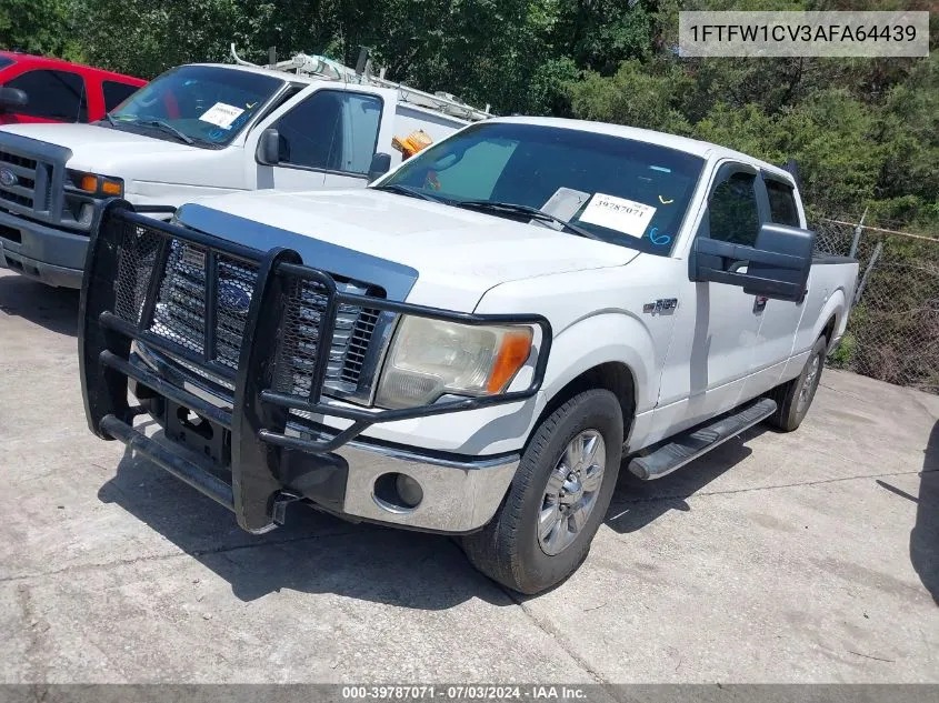 2010 Ford F-150 Fx2 Sport/Harley-Davidson/King Ranch/Lariat/Platinum/Xl/Xlt VIN: 1FTFW1CV3AFA64439 Lot: 39787071