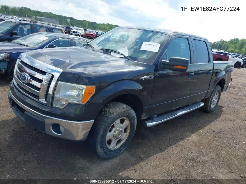 2010 Ford F-150 Xl/Xlt VIN: 1FTEW1E82AFC77224 Lot: 39895912