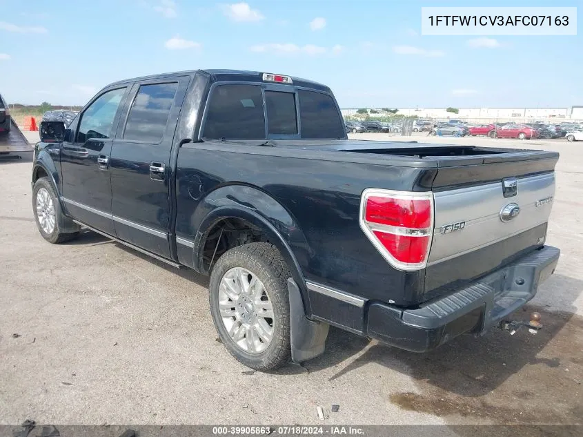 1FTFW1CV3AFC07163 2010 Ford F-150 Platinum