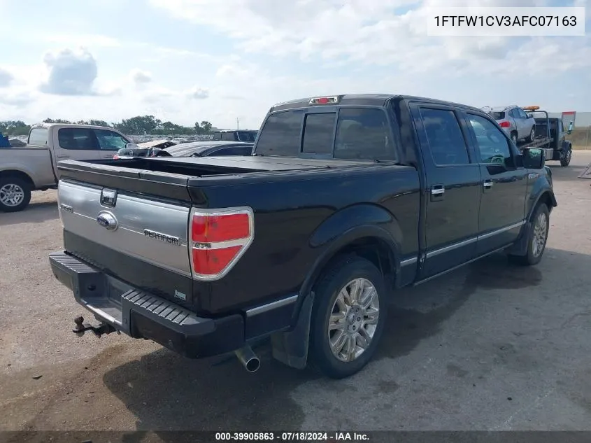 1FTFW1CV3AFC07163 2010 Ford F-150 Platinum