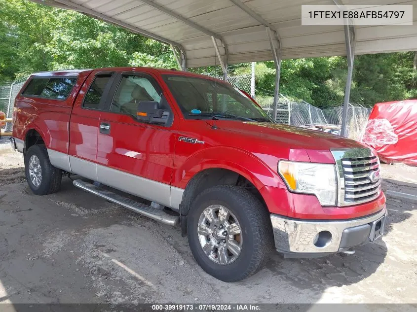 2010 Ford F-150 Xlt VIN: 1FTEX1E88AFB54797 Lot: 39919173