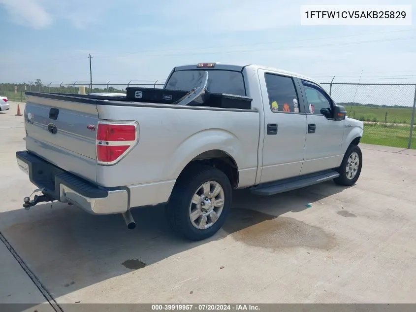 1FTFW1CV5AKB25829 2010 Ford F-150 Xlt