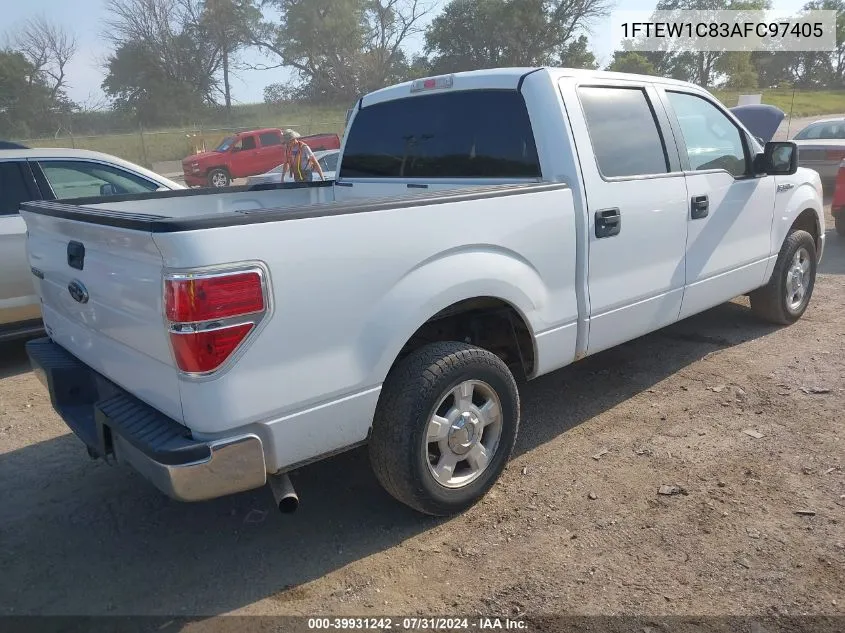 1FTEW1C83AFC97405 2010 Ford F-150 Fx2 Sport/Xl/Xlt