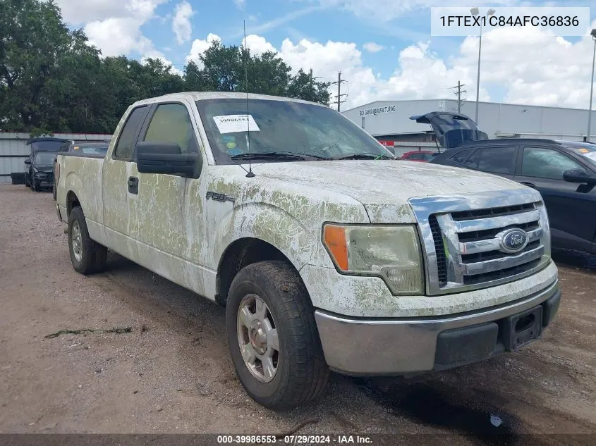 2010 Ford F-150 Fx2 Sport/Stx/Xl/Xlt VIN: 1FTEX1C84AFC36836 Lot: 39986553