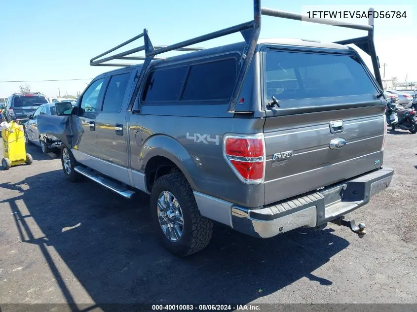 2010 Ford F-150 Fx4/Harley-Davidson/King Ranch/Lariat/Platinum/Xl/Xlt VIN: 1FTFW1EV5AFD56784 Lot: 40010083