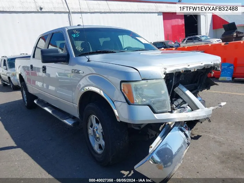 2010 Ford F-150 Xlt VIN: 1FTFW1EVXAFB32488 Lot: 40027358