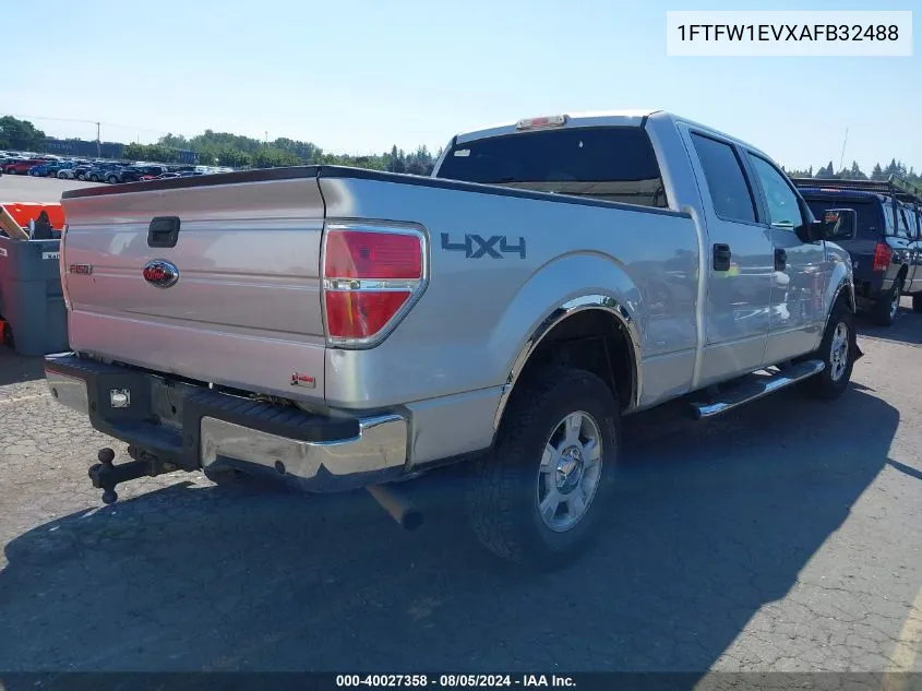 1FTFW1EVXAFB32488 2010 Ford F-150 Xlt