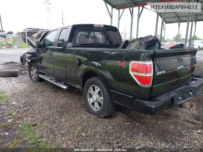 2010 Ford F-150 Stx VIN: 1FTEX1E82AFB94213 Lot: 40053137