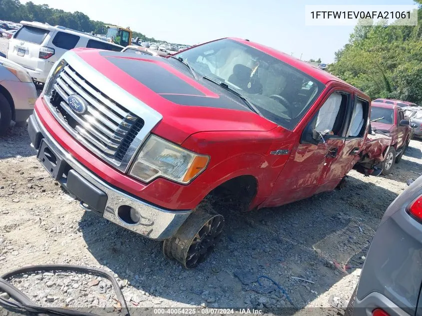 2010 Ford F-150 Fx4/Harley-Davidson/King Ranch/Lariat/Platinum/Xl/Xlt VIN: 1FTFW1EV0AFA21061 Lot: 40054225