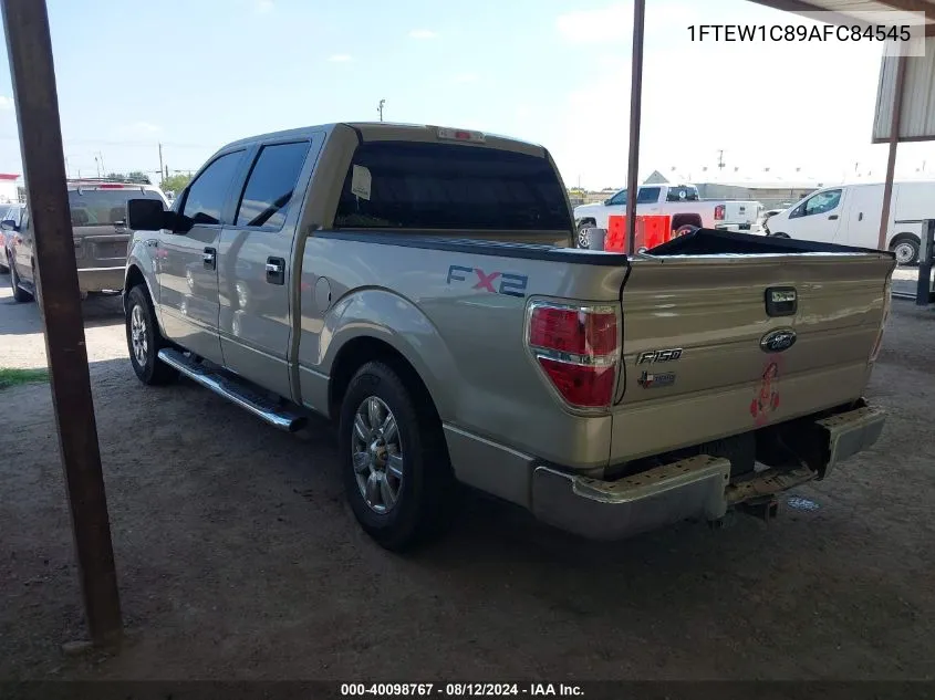 1FTEW1C89AFC84545 2010 Ford F-150 Fx2 Sport/Xl/Xlt