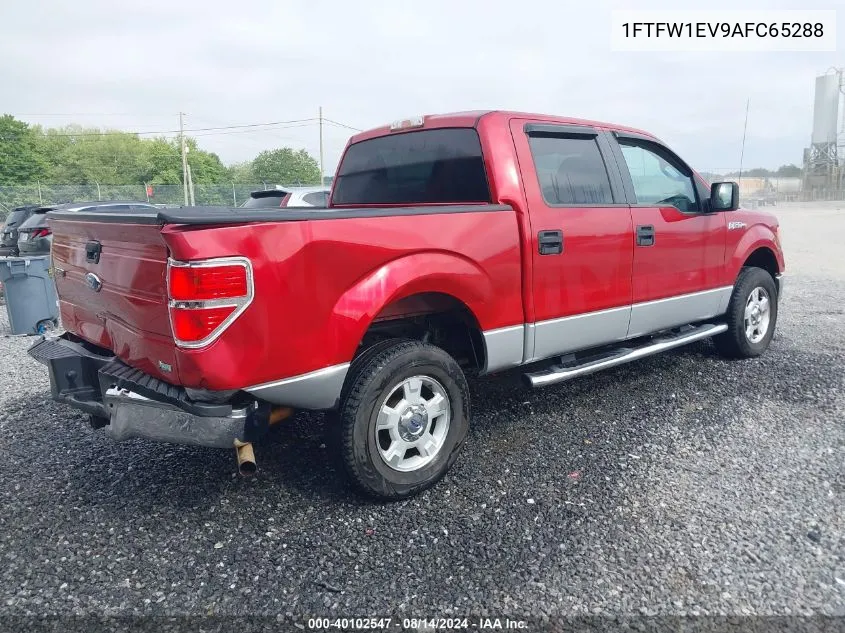 2010 Ford F-150 Fx4/Harley-Davidson/King Ranch/Lariat/Platinum/Xl/Xlt VIN: 1FTFW1EV9AFC65288 Lot: 40102547