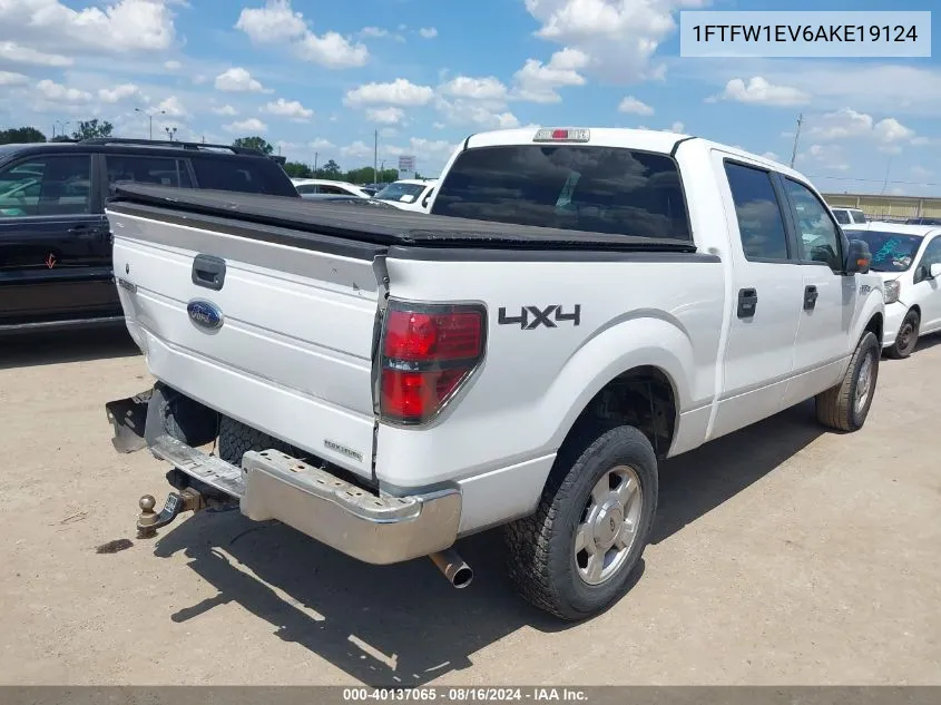 1FTFW1EV6AKE19124 2010 Ford F-150 Fx4/Harley-Davidson/King Ranch/Lariat/Platinum/Xl/Xlt