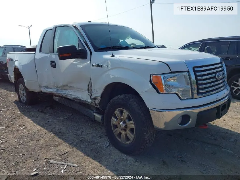 2010 Ford F-150 Stx/Xl/Xlt VIN: 1FTEX1E89AFC19950 Lot: 40145578