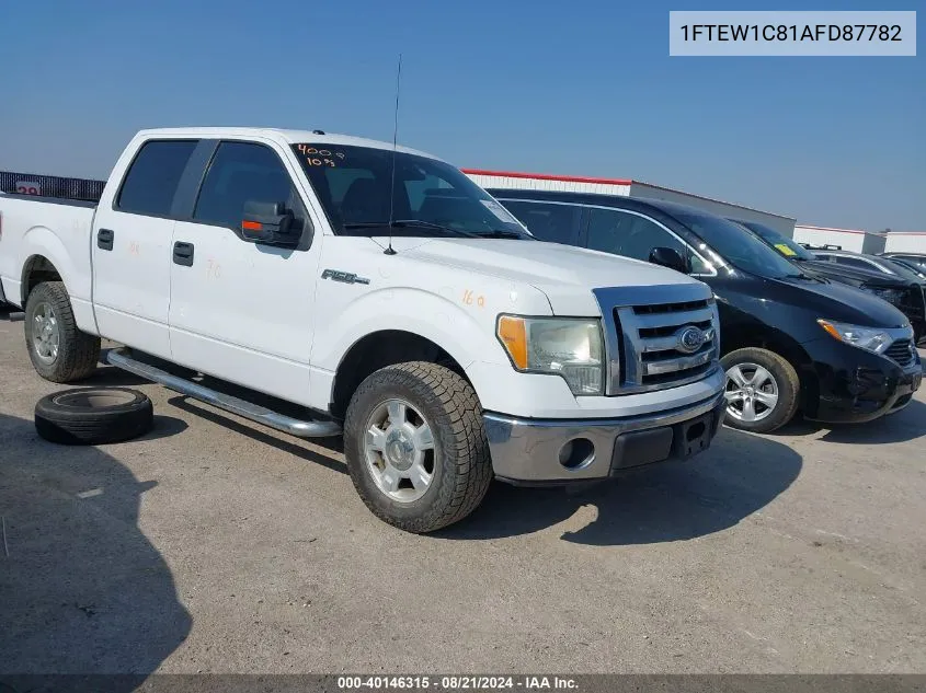 1FTEW1C81AFD87782 2010 Ford F-150 Supercrew