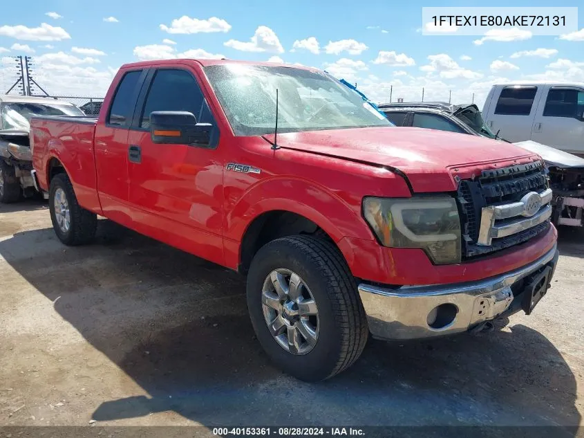 2010 Ford F-150 Xlt VIN: 1FTEX1E80AKE72131 Lot: 40153361