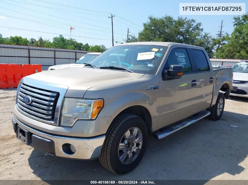 2010 Ford F-150 Fx2 Sport/Xl/Xlt VIN: 1FTEW1C81AFD87295 Lot: 40156169