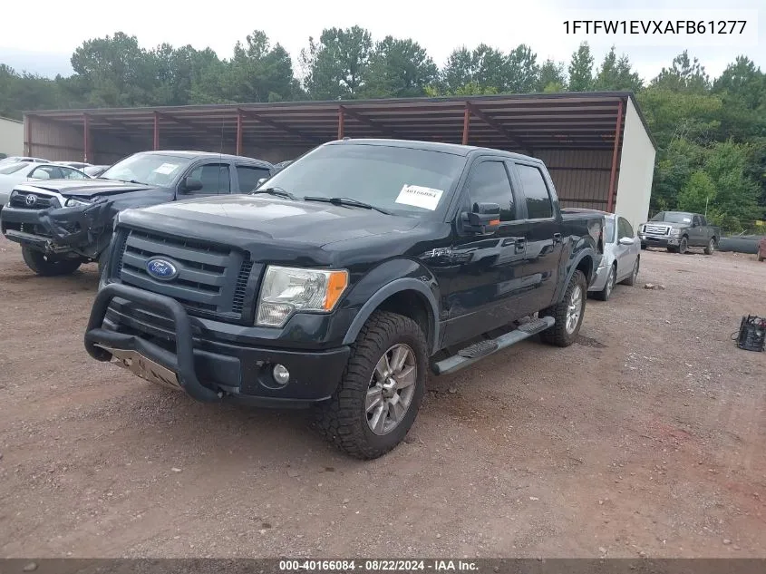 2010 Ford F-150 Fx4 VIN: 1FTFW1EVXAFB61277 Lot: 40166084