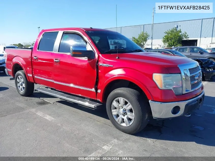 2010 Ford F-150 Fx4/Harley-Davidson/King Ranch/Lariat/Platinum/Xl/Xlt VIN: 1FTFW1EVXAFB28425 Lot: 40199134