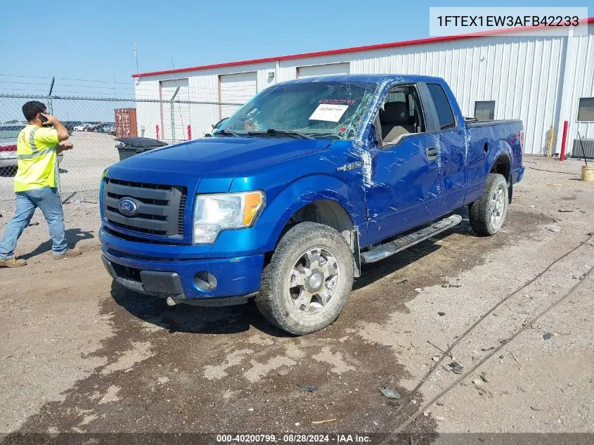 1FTEX1EW3AFB42233 2010 Ford F-150 Stx/Xl