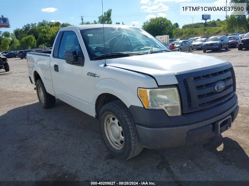 2010 Ford F-150 Stx/Xl/Xlt VIN: 1FTMF1CW0AKE37590 Lot: 40209827