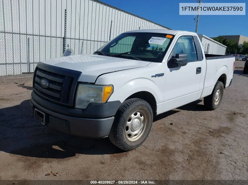 2010 Ford F-150 Stx/Xl/Xlt VIN: 1FTMF1CW0AKE37590 Lot: 40209827