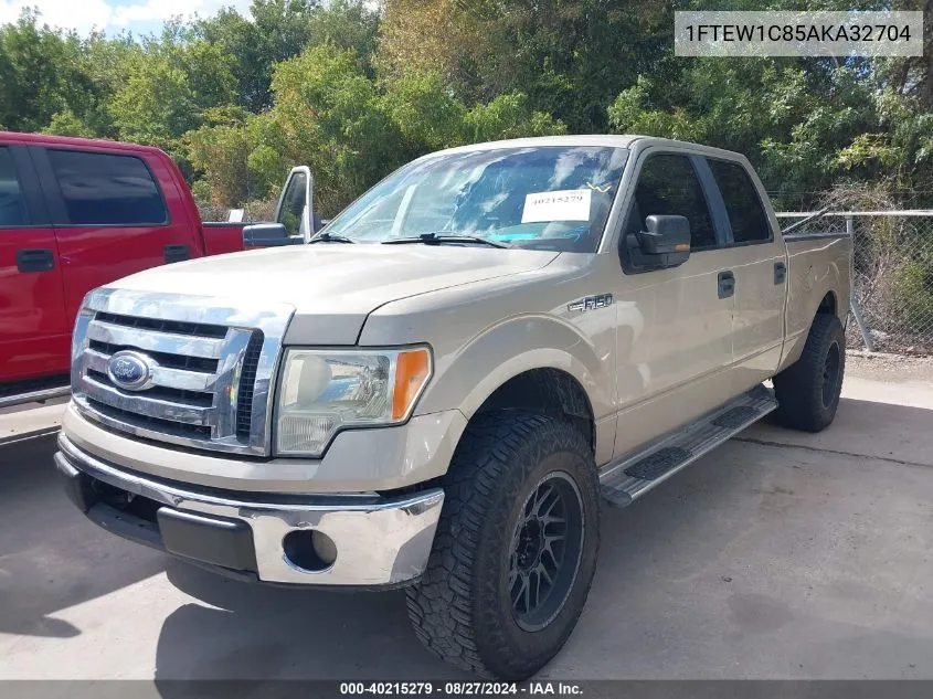 2010 Ford F-150 Xlt VIN: 1FTEW1C85AKA32704 Lot: 40215279