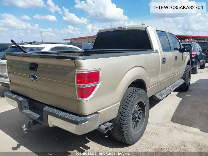 1FTEW1C85AKA32704 2010 Ford F-150 Xlt