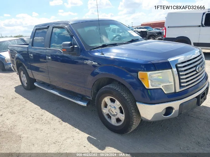 2010 Ford F-150 Fx2 Sport/Xl/Xlt VIN: 1FTEW1C8XAFD32666 Lot: 40232353