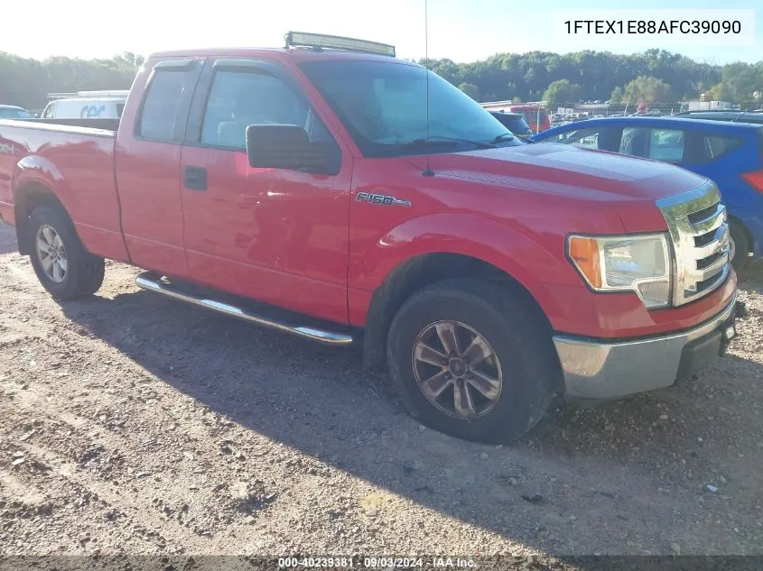 2010 Ford F-150 Stx/Xl/Xlt VIN: 1FTEX1E88AFC39090 Lot: 40239381